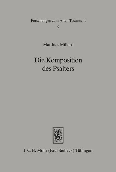 Produktbild: Die Komposition des Psalters