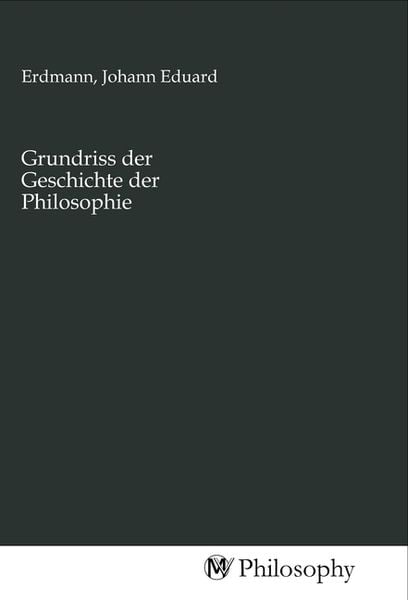 Produktbild: Grundriss der Geschichte der Philosophie