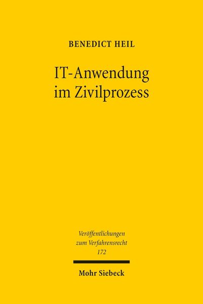 Produktbild: IT-Anwendung im Zivilprozess