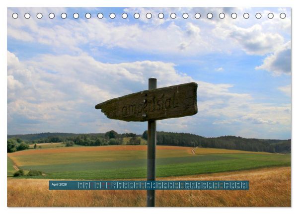 Produktbild: Die Toskana der Eifel - Das Lampertstal (Tischkalender 2026 DIN A5 quer), CALVENDO Monatskalender