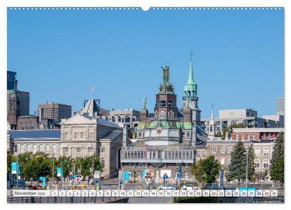 Produktbild: Montreal - klassisches Erbe in Qu&eacute;bec (Wandkalender 2026 DIN A2 quer), CALVENDO Monatskalender