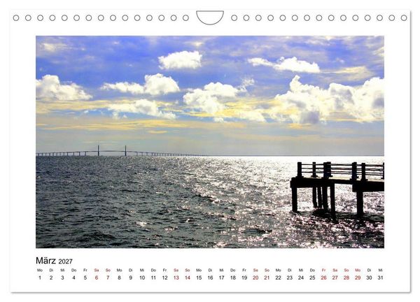 Produktbild: Florida 2027 abwechslungsreich und von der Sonne verw&ouml;hnt (Wandkalender 2027 DIN A4 quer), CALVENDO Monatskalender