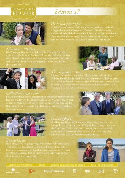 Produktbild: Rosamunde Pilcher Edition 17 [3 DVDs]