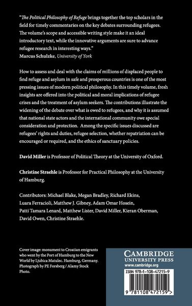 Produktbild: The Political Philosophy of Refuge