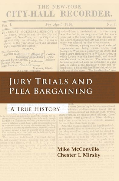 Produktbild: Jury Trials and Plea Bargaining