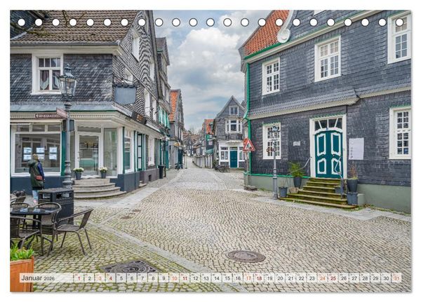 Produktbild: Lennep Impressionen (Tischkalender 2026 DIN A5 quer), CALVENDO Monatskalender