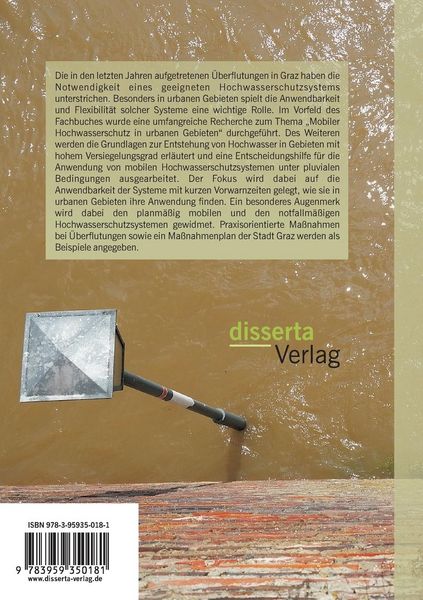 Produktbild: Mobiler Hochwasserschutz in urbanen Gebieten: Ein &Uuml;berblick und Anwendungsm&ouml;glichkeiten einzelner mobiler Hochwasserschutzsysteme
