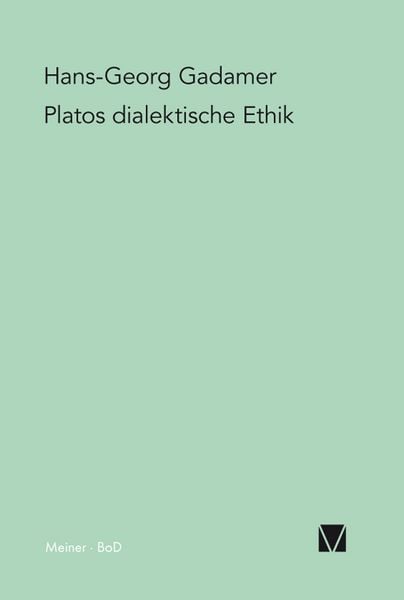 Produktbild: Platos dialektische Ethik