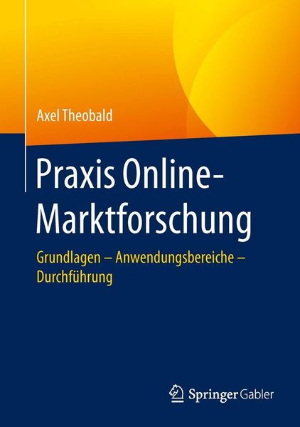 Produktbild: Praxis Online-Marktforschung