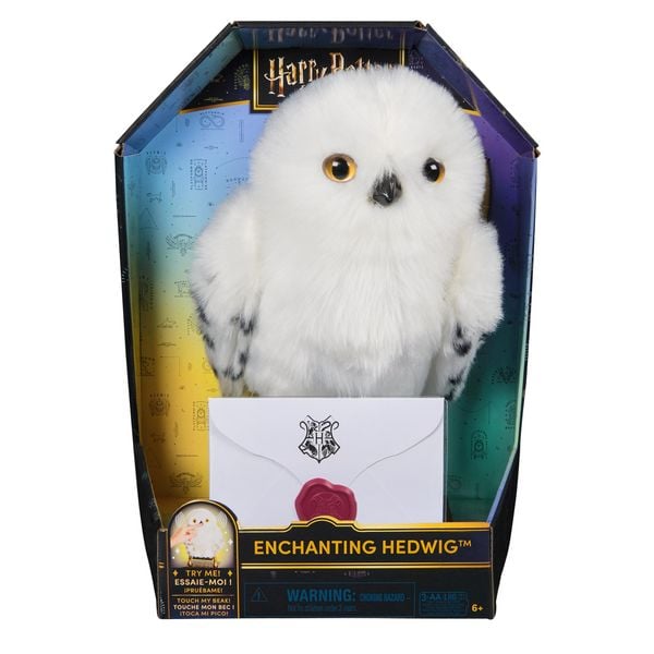 Produktbild: Harry Potter - Interaktive Pl&uuml;sch-Eule Hedwig mit &uuml;ber 15 Ger&auml;uschen und Bewegungen