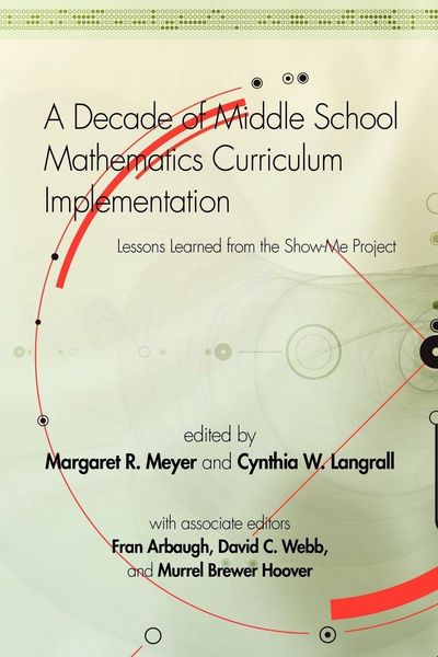 Produktbild: A Decade of Middle School Mathematics Curriculum Implementation