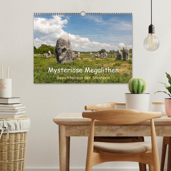 Produktbild: Mysteri&ouml;se Megalithen (Wandkalender 2026 DIN A3 quer), CALVENDO Monatskalender