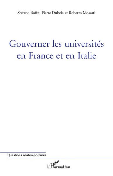 Produktbild: Gouverner les universit&eacute;s en France et en Italie