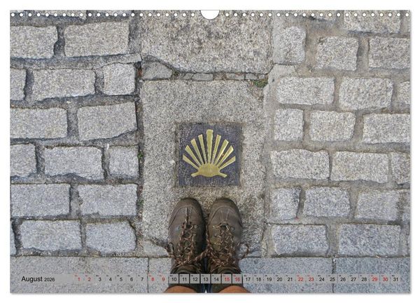 Produktbild: Von Porto nach Santiago de Compostela (Wandkalender 2026 DIN A3 quer), CALVENDO Monatskalender