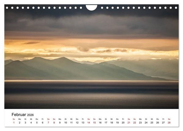 Produktbild: Spitzbergenkalender (Wandkalender 2026 DIN A4 quer), CALVENDO Monatskalender