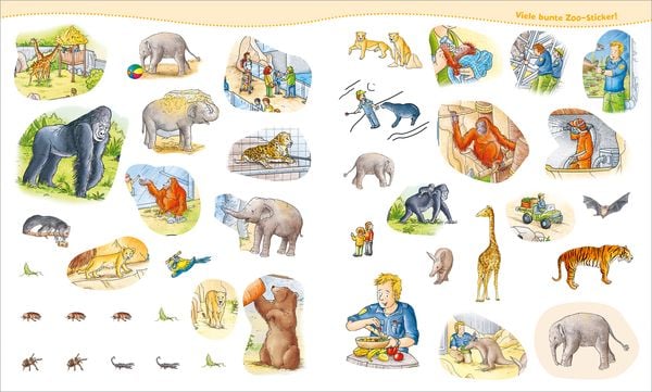 Produktbild: WAS IST WAS Junior Mitmach-Heft Zoo
