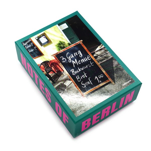 Produktbild: 1.000 Teile Puzzle Notes of Berlin. Motiv &bdquo;Drei G&auml;nge Men&uuml;&ldquo;