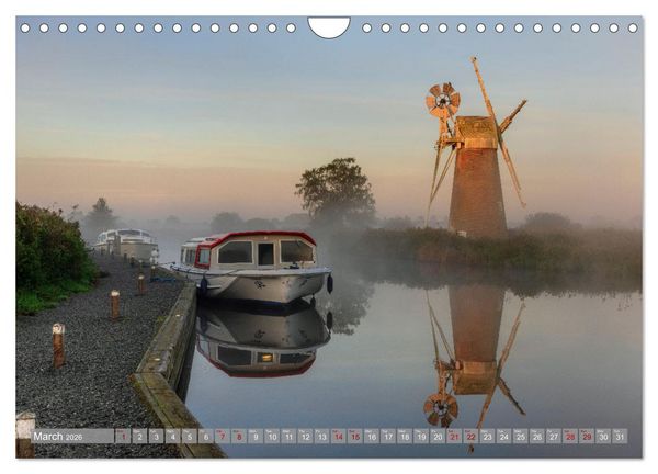 Produktbild: Norfolk - From the North Sea to the Broads (Wall Calendar 2026 DIN A4 landscape), CALVENDO 12 Month Wall Calendar