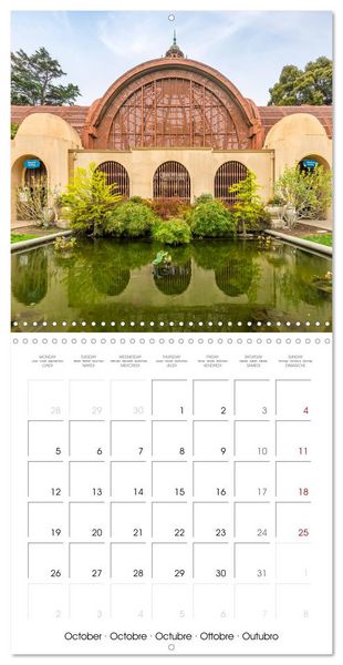 Produktbild: SAN DIEGO Coastal city with flair (Wall Calendar 2026 12 &times; 12 Inch) CALVENDO 12 Month Wall Calendar