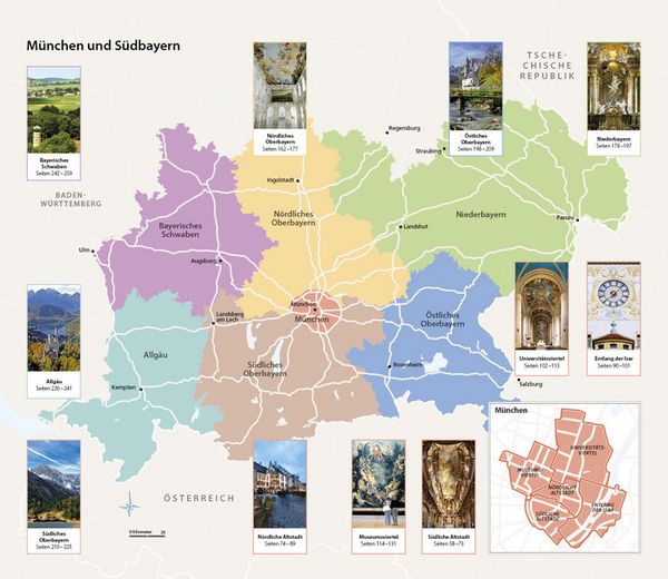 Produktbild: Vis-&agrave;-Vis Reisef&uuml;hrer M&uuml;nchen & S&uuml;dbayern