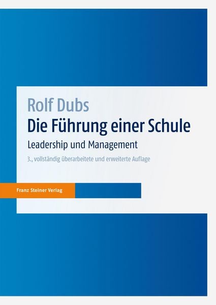 Produktbild: Die F&uuml;hrung einer Schule