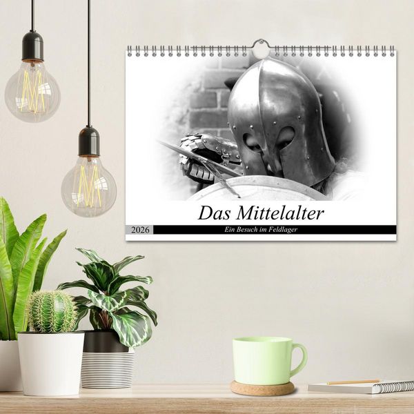 Produktbild: Das Mittelalter - Ein Besuch im Feldlager (Wandkalender 2026 DIN A4 quer), CALVENDO Monatskalender