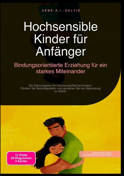 Produktbild: Hochsensible Kinder f&uuml;r Anf&auml;nger: Bindungsorientierte Erziehung f&uuml;r ein starkes Miteinander