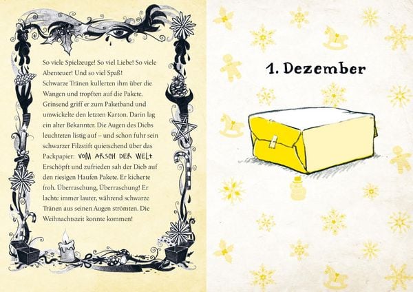 Produktbild: Bitte nicht &ouml;ffnen: Das Adventskalenderbuch