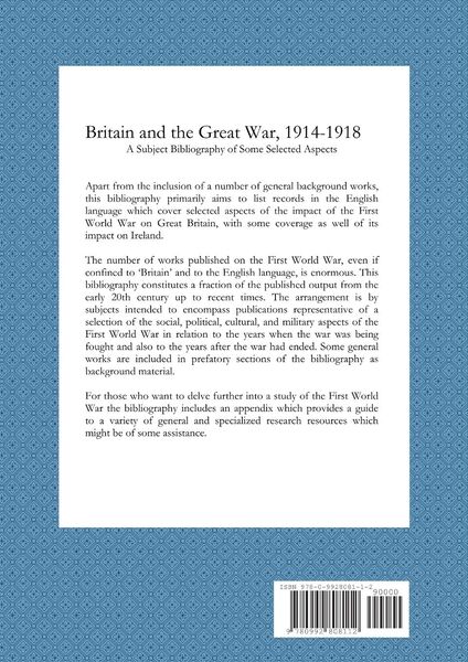 Produktbild: Britain and the Great War, 1914-1918