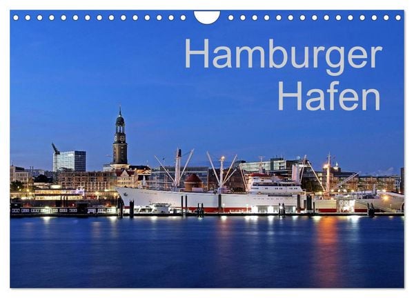 Produktbild: Hamburger Hafen (Wandkalender 2026 DIN A4 quer), CALVENDO Monatskalender
