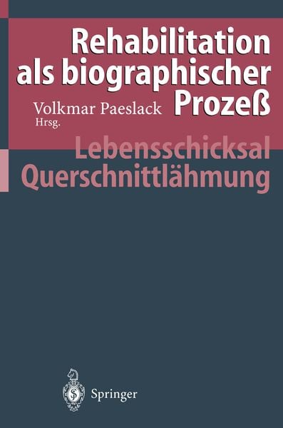 Produktbild: Rehabilitation als biographischer Proze&szlig;