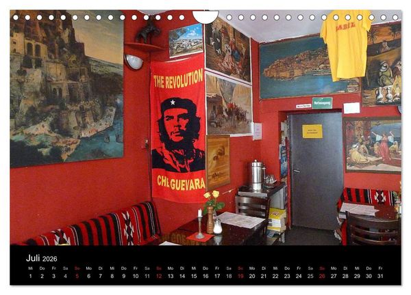 Produktbild: Alternativer Berlinkalender (Wandkalender 2026 DIN A4 quer), CALVENDO Monatskalender