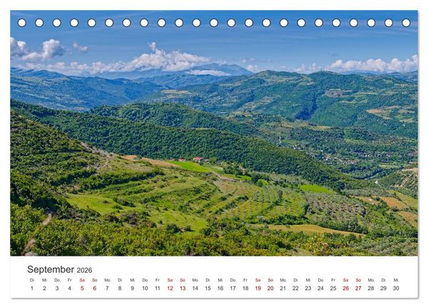 Produktbild: Albanien. Eine Entdeckungsreise. (Tischkalender 2026 DIN A5 quer), CALVENDO Monatskalender