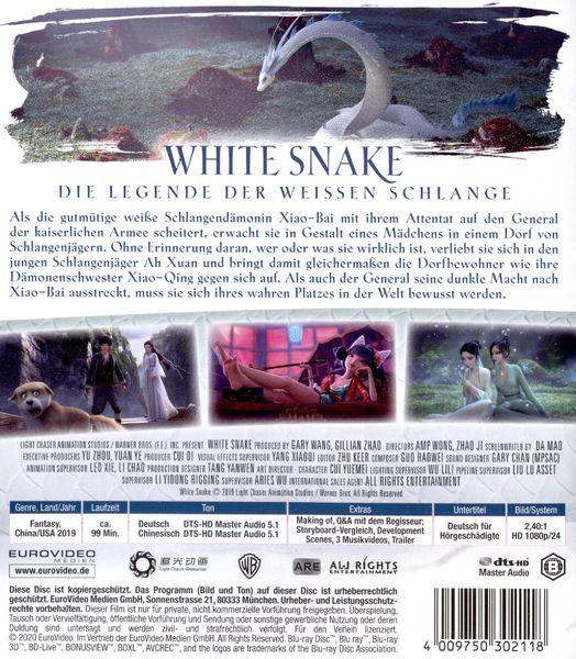 Produktbild: White Snake - Die Legende der wei&szlig;en Schlange