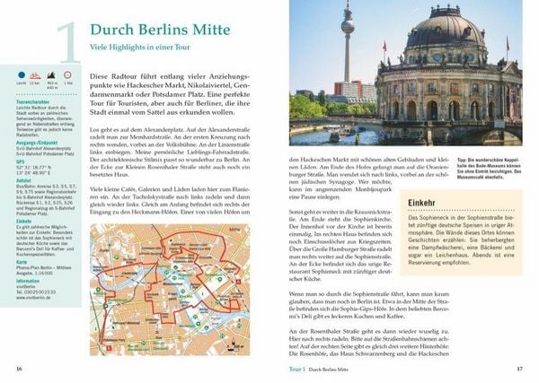 Produktbild: Radtouren f&uuml;r Langschl&auml;fer Berlin