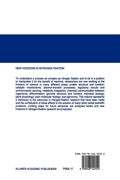 Produktbild: New Horizons in Nitrogen Fixation