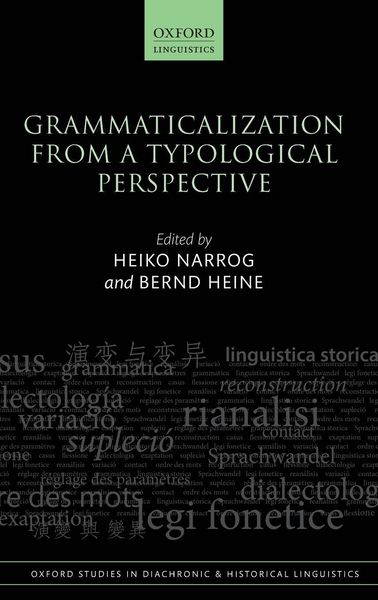 Produktbild: Grammaticalization from a Typological Perspective
