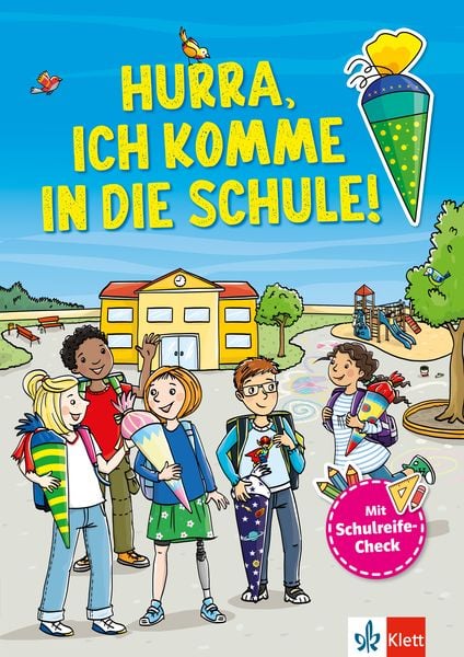 Produktbild: Klett Hurra, Ich komme in die Schule: Mein gro&szlig;es Vorbereitungsbuch