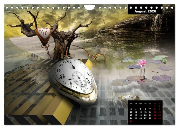 Produktbild: Dray's Re-Masters (Wall Calendar 2026 DIN A4 landscape), CALVENDO 12 Month Wall Calendar