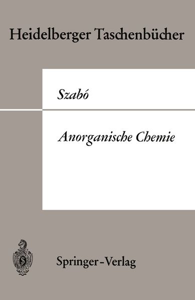Produktbild: Anorganische Chemie