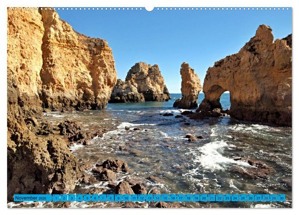 Produktbild: Eine Reise durch Portugal (hochwertiger Premium Wandkalender 2026 DIN A2 quer), Kunstdruck in Hochglanz
