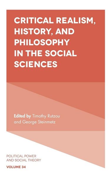 Produktbild: Critical Realism, History, and Philosophy in the Social Sciences