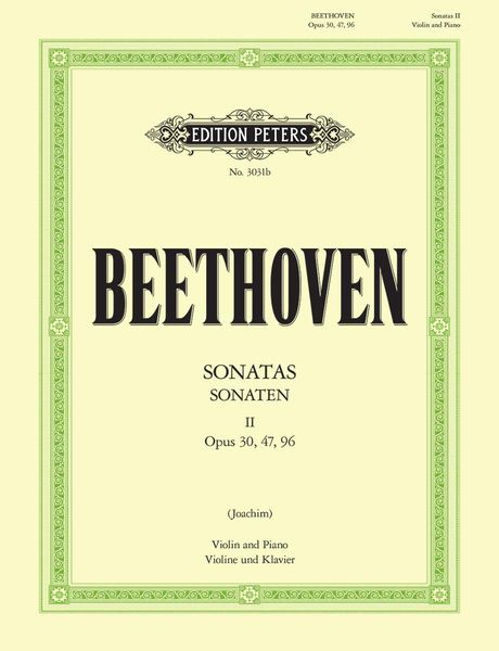 Produktbild: Beethoven, L: Complete Violin Sonatas -- Nos. 6-10