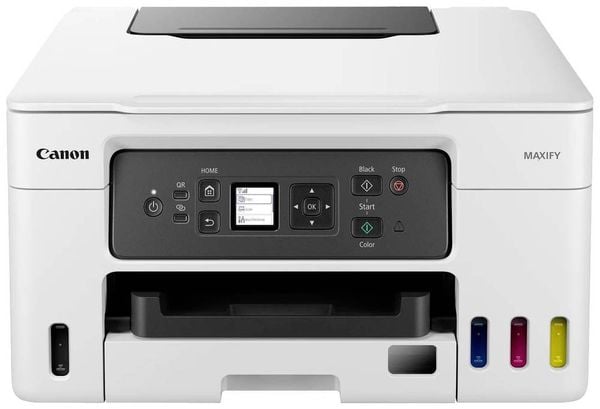 Canon MAXIFY GX3050 Multifunktionsdrucker Tintenstrahl Farbe A4 Drucker, Scanner, Kopierer Duplex, Tintentank-System, WL