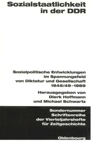 Produktbild: Sozialstaatlichkeit in der DDR