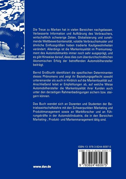 Produktbild: Markenloyalit&auml;t im Premiumsegment des Automobilmarkts