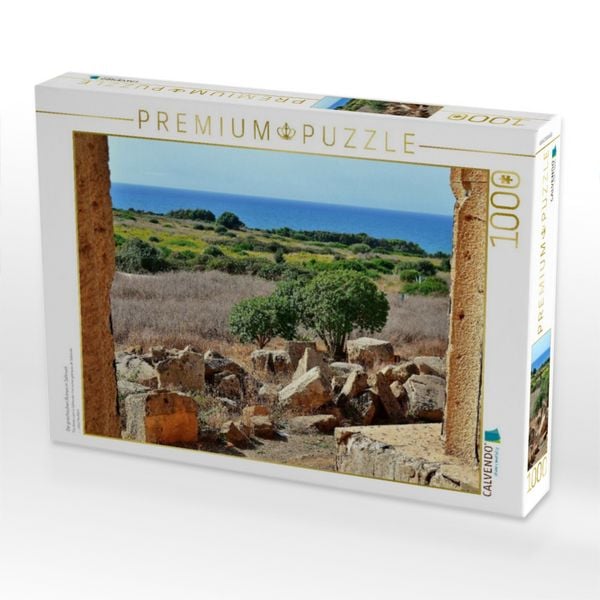 Produktbild: CALVENDO Puzzle Die griechischen Ruinen in Selinunt | 1000 Teile Lege-Gr&ouml;&szlig;e 64x48cm Foto-Puzzle f&uuml;r gl&uuml;ckliche Stunden