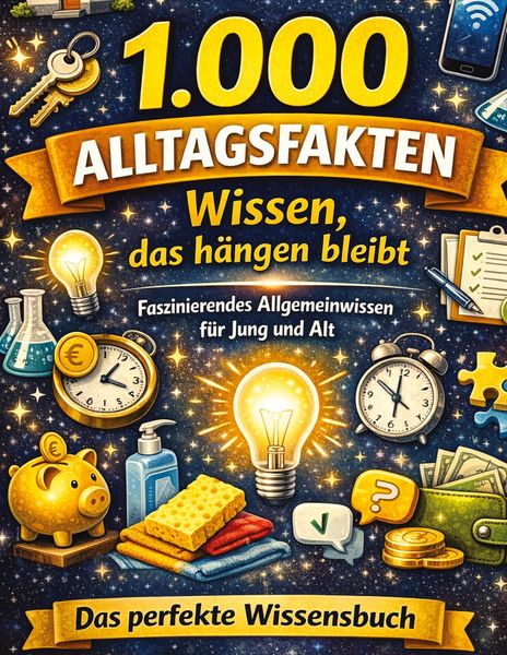 Produktbild: Mikulaschek, D: 1.000 Alltagsfakten - Wissen, das h&auml;ngen ble