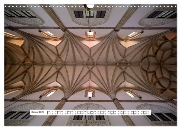 Produktbild: Gew&ouml;lbe des Glaubens &ndash; Kirchendecken Europas (Wandkalender 2026 DIN A3 quer), CALVENDO Monatskalender