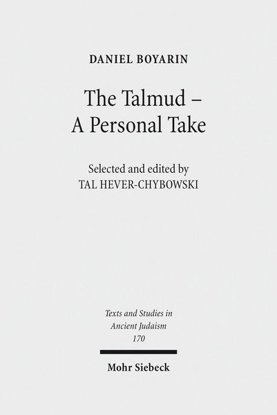 Produktbild: The Talmud - A Personal Take